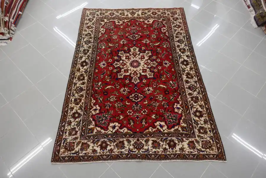 Tappeto Persiano Isfahan 213×146-N.13658
