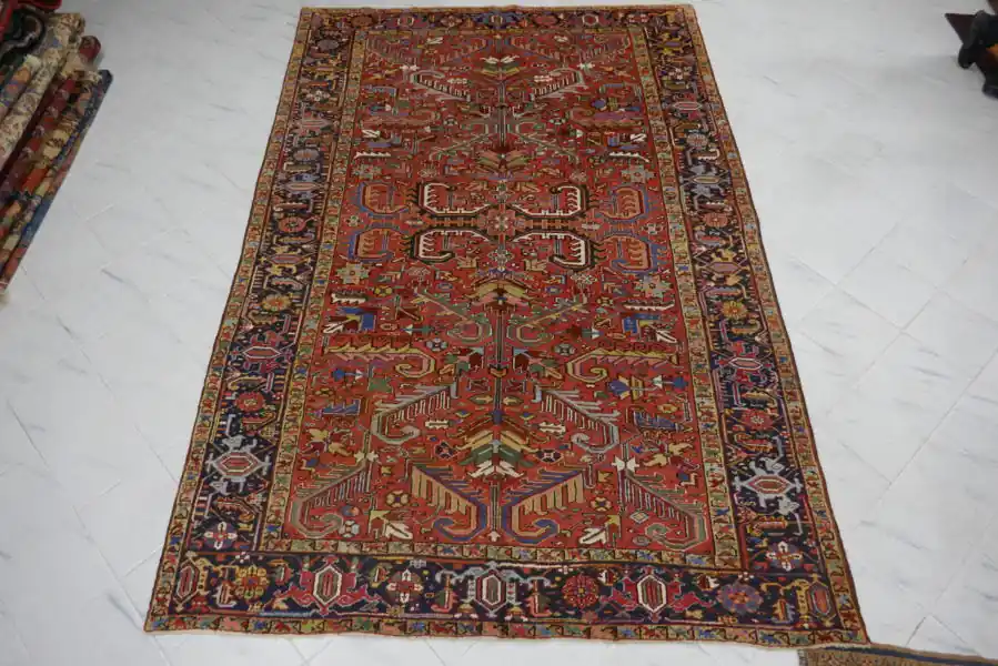 Tappeto Persiano Heriz Antico 326×218-N.11978