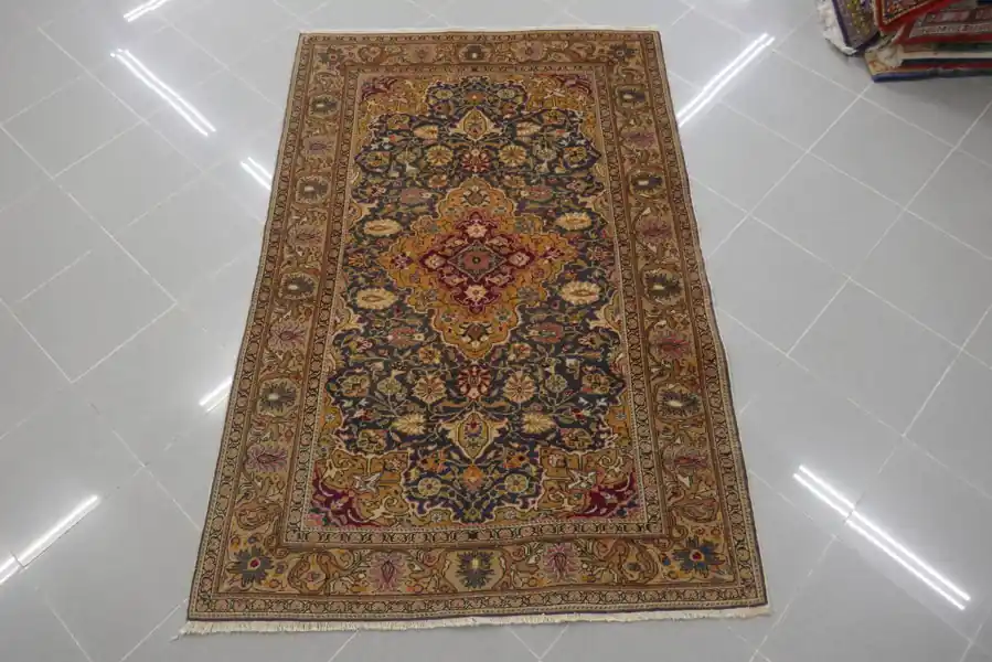 Tappeto Turco Panderma di Vecchia Manifattura 175×117-N.13771