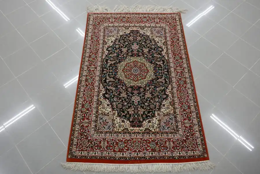 Isfahan Misto Seta,Extrafine Firmato 174×114-N.12140