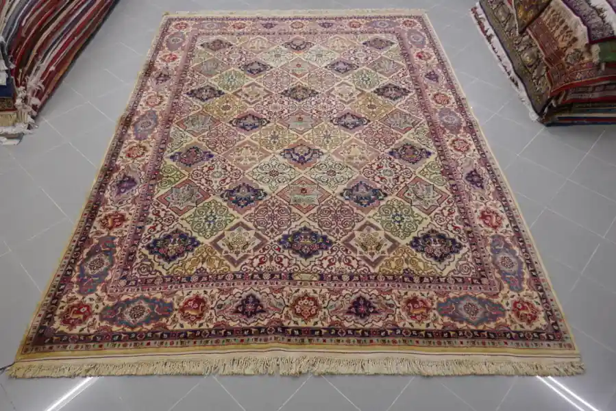 Tappeto Persiano Keshan da Salotto 314×236-N.13769