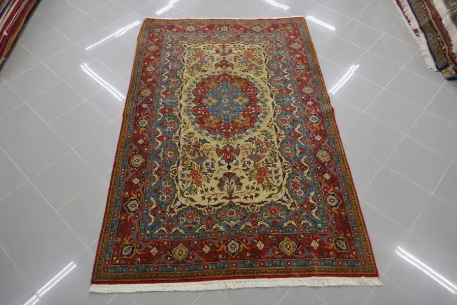 Tappeto Kum Persia 219×143-N.13733