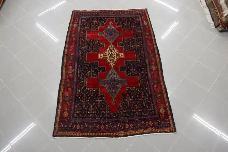 Tappeto Persiano Senneh 196×128-N.13707