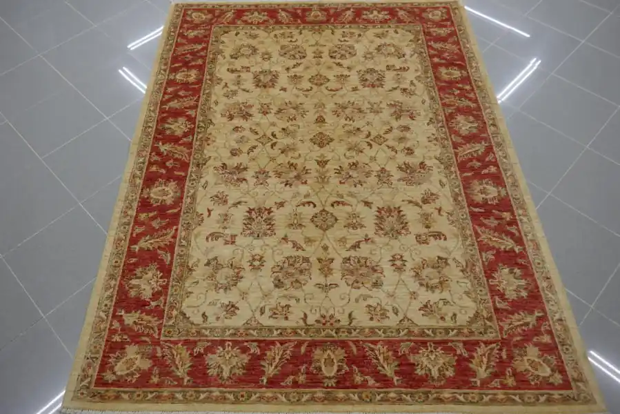 Tappeto Salotto Ziegler Extra Fondo Chiaro 194×149-N.264266