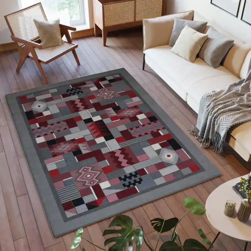 REGAL SHIRAZ - Tappeto Classico Stile Persiano Geometrico 2064 Grigio
