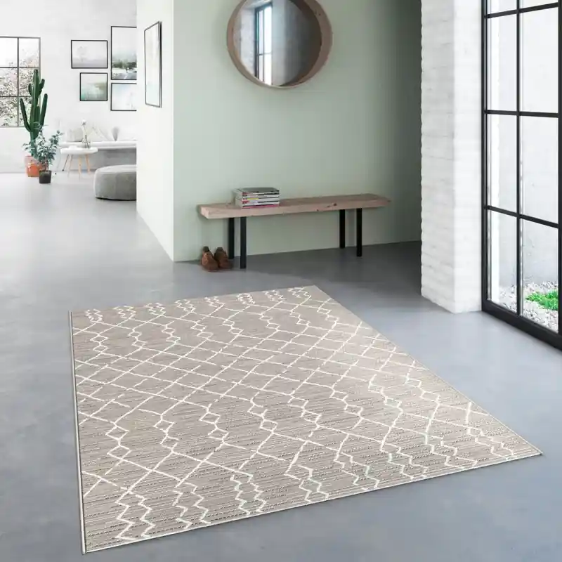 GRACE OUTSTYLE - Tappeto Stuoia Indoor/Outdoor in Juta - Resistente ideale per esterno - 39642763