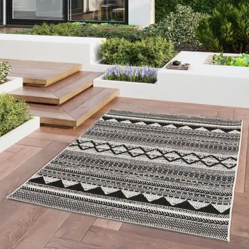 GRACE OUTSTYLE - Tappeto Stuoia Indoor/Outdoor in Juta - Resistente ideale per esterno - 39634196