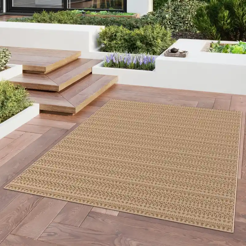 GRACE OUTSTYLE - Tappeto Stuoia Indoor/Outdoor in Juta - Resistente ideale per esterno - 39423725