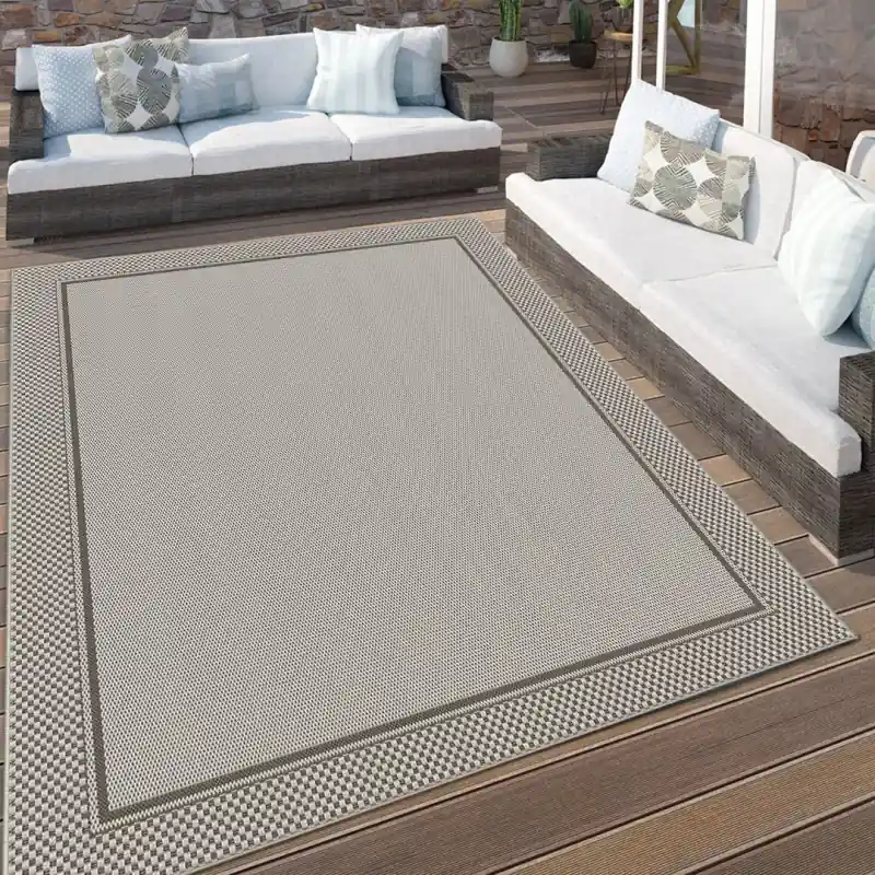 GRACE OUTSTYLE - Tappeto Stuoia Indoor/Outdoor in Juta - Resistente ideale per esterno - 3914037