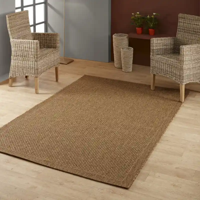 GRACE OUTSTYLE - Tappeto Stuoia Indoor/Outdoor in Juta - Resistente ideale per esterno - 39016075