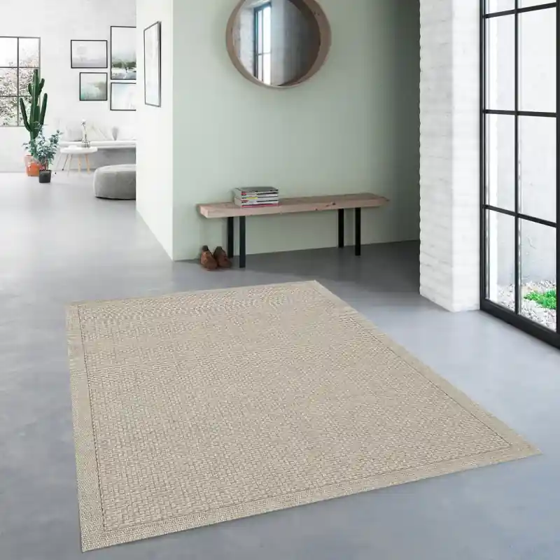 GRACE OUTSTYLE - Tappeto Stuoia Indoor/Outdoor in Juta - Resistente ideale per esterno - 39016037