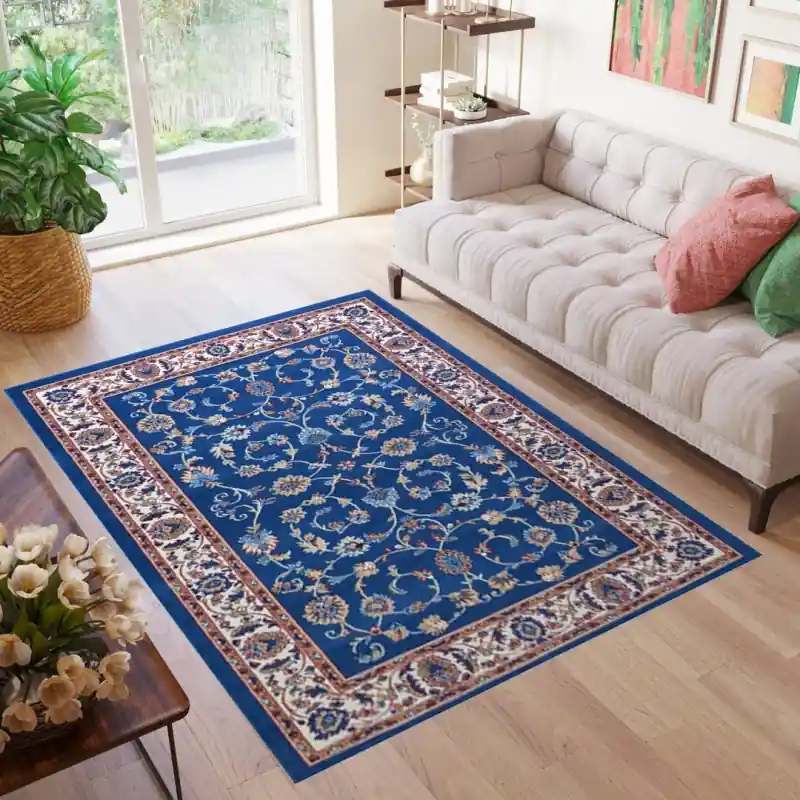 PERSIAN X - Tappeto Orientale Classico Persiano Fiori Greche - 2079 Blu Chiaro