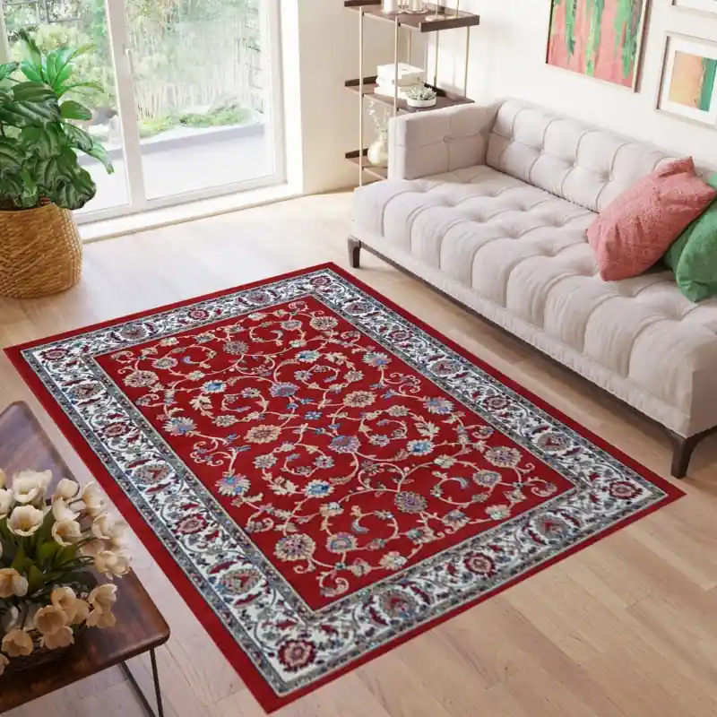 PERSIAN X - Tappeto Orientale Classico Persiano Fiori Greche - 2079 Rosso