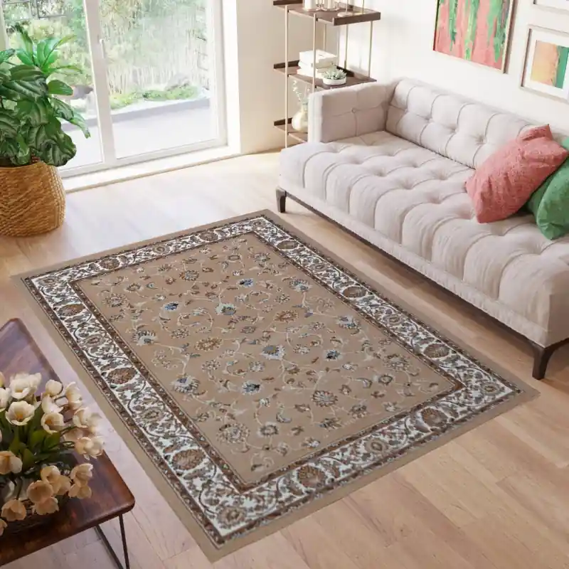 PERSIAN X - Tappeto Orientale Classico Persiano Fiori Greche - 2079 Beige