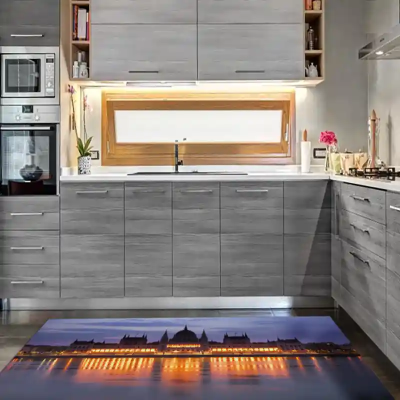 Tappeto Passatoia Salotto Cucina Bagno Lavabile Budapest Ungheria Palazzo Parlamento - CI0009