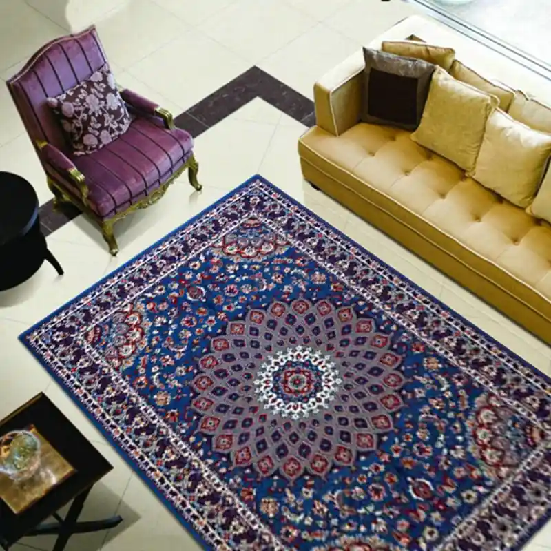 REGAL SHIRAZ - Tappeto Classico Stile Persiano 2082 Blu Chiaro