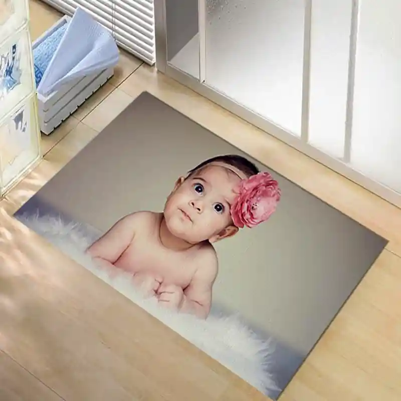 Tappeto Passatoia Salotto Cucina Bagno Lavabile Bambina Scatto Fiore Rosa - BIM0003