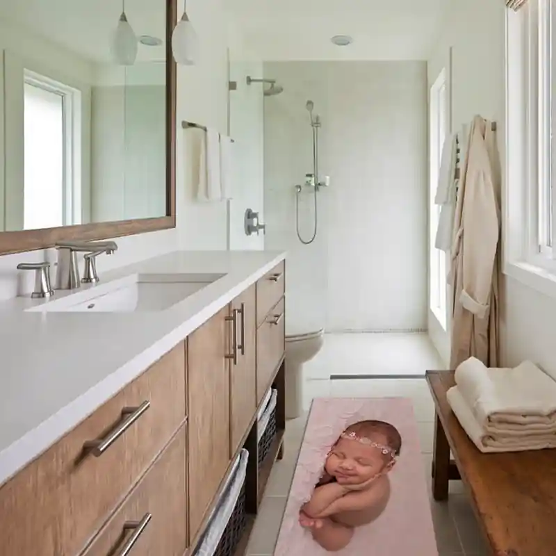Tappeto Passatoia Salotto Cucina Bagno Lavabile Bambina Rosa Sogni D'oro - BIM0001