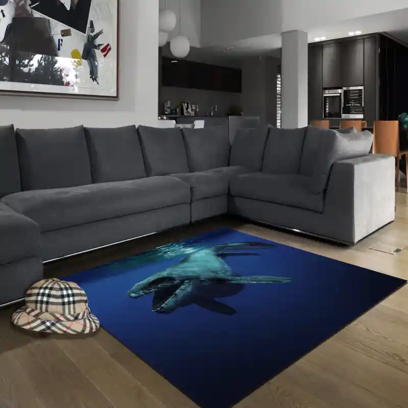 Tappeto Passatoia Salotto Cucina Bagno Lavabile Dinosauro Romaleosauro - DINO0019