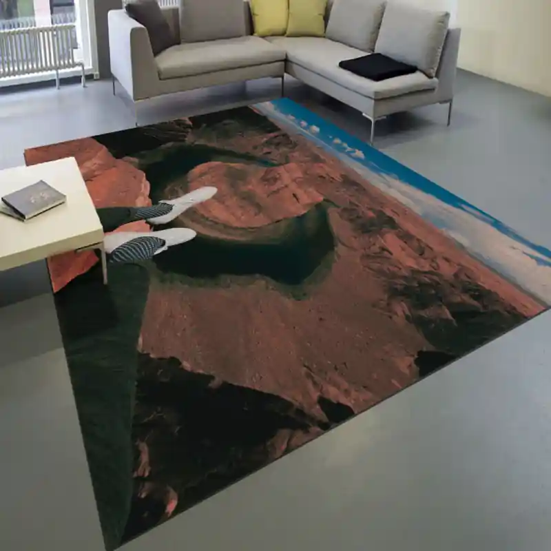 Tappeto Passatoia Salotto Cucina Bagno Lavabile Grand Canyon Natura Deserto - PM0006