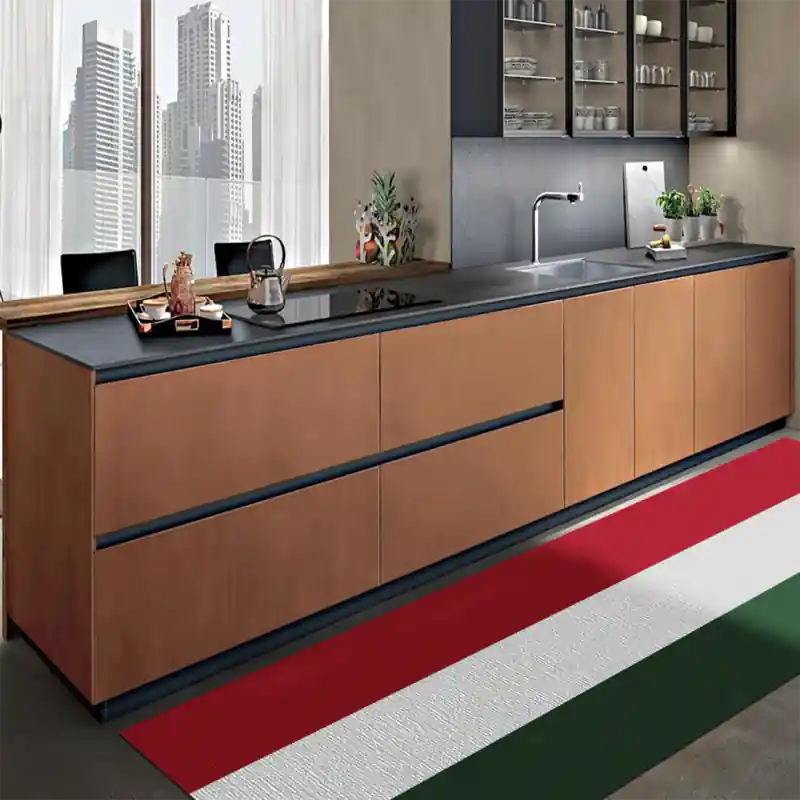 Tappeto Passatoia Salotto Cucina Bagno Lavabile Stampa Digitale Bandiera Rosso Bianco Verde UNGHERIA