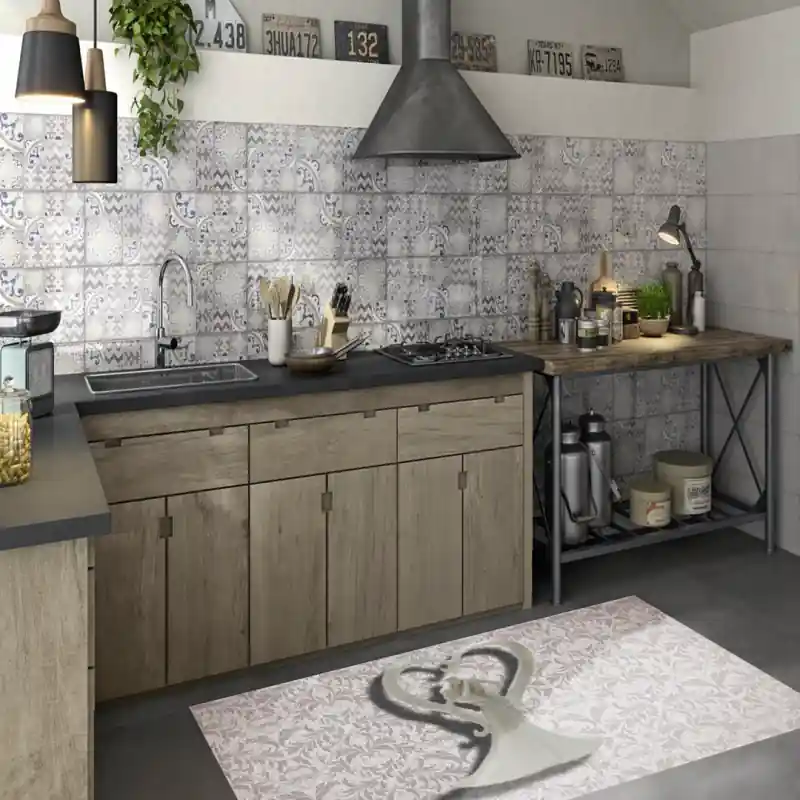 Tappeto Passatoia Salotto Cucina Bagno Lavabile Sposi Statuetta Bianco Matrimonio - JM0003