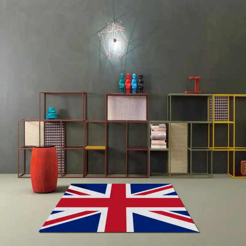 Tappeto Passatoia Salotto Cucina Bagno Lavabile Stampa Digitale Bandiera Inglese UK - INGHILTERRA