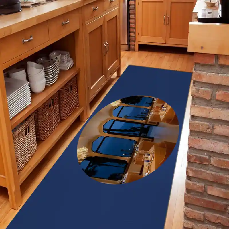 Tappeto Passatoia Arredo Salotto Cucina Bagno Lavabile Stampa Digitale Ristorante - RIST0002