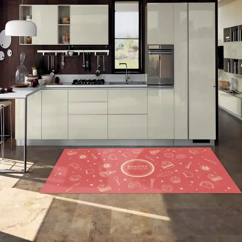 Tappeto Passatoia Arredo Salotto Cucina Bagno Lavabile Stampa Digitale Panificio - PAN0001