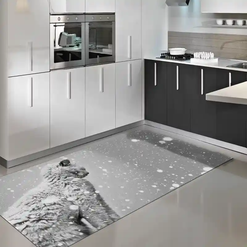 Tappeto Passatoia Salotto Cucina Bagno Lavabile Stampa Digitale Gatto British Shorthair - GAT0020