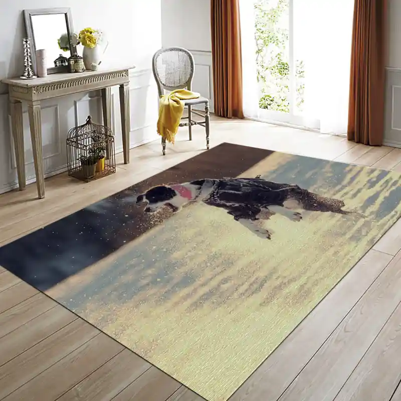 Tappeto Passatoia Salotto Cucina Bagno Lavabile Stampa Digitale Cane Border Collie - CAN0027