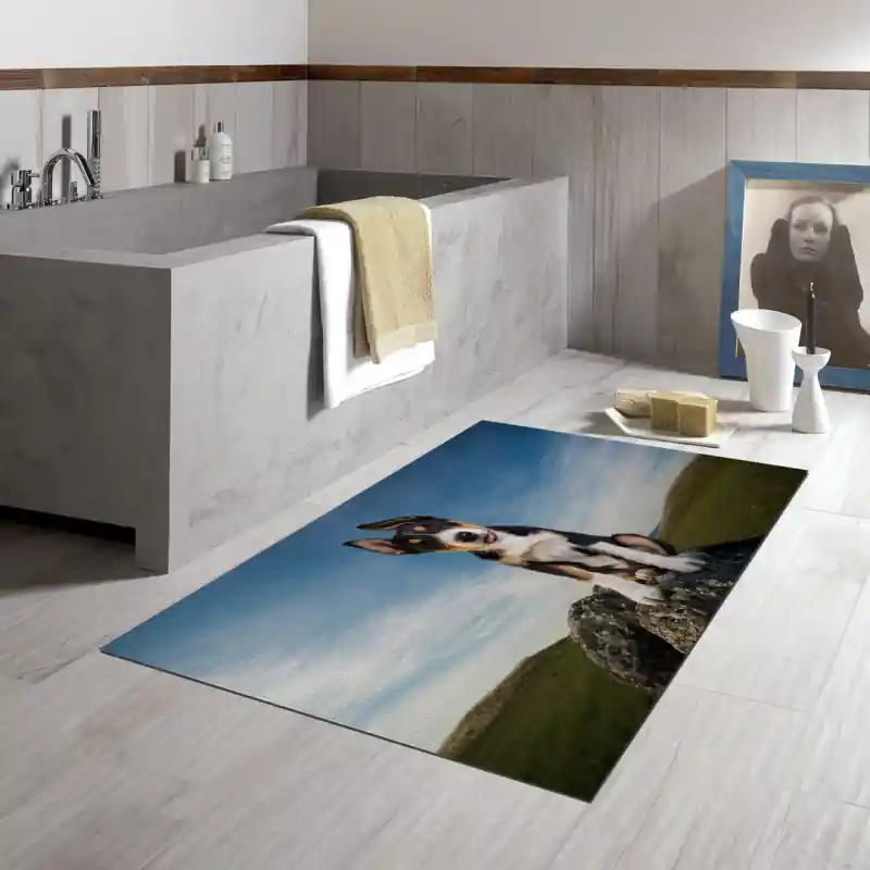 Tappeto Passatoia Salotto Cucina Bagno Lavabile Stampa Digitale Cane Cucciolo - CAN0026