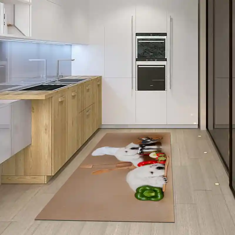 Tappeto Passatoia Arredo Salotto Cucina Bagno Lavabile Stampa Digitale Cane Labrador - CAN0011