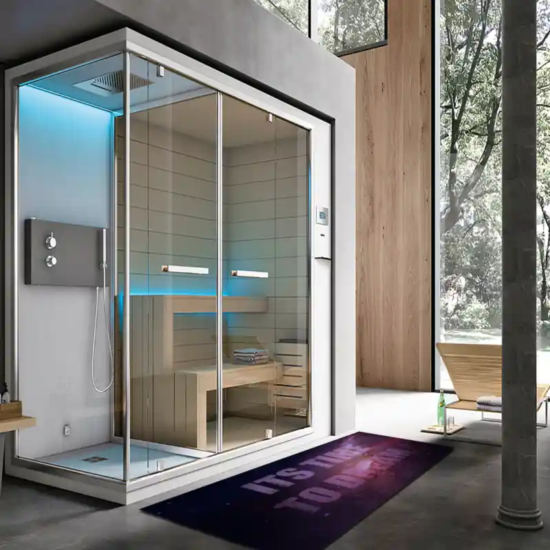 Tappeto Passatoia Salotto Cucina Bagno Lavabile Antiscivolo Stampa Digitale Aforismi Spazio- AFO0048
