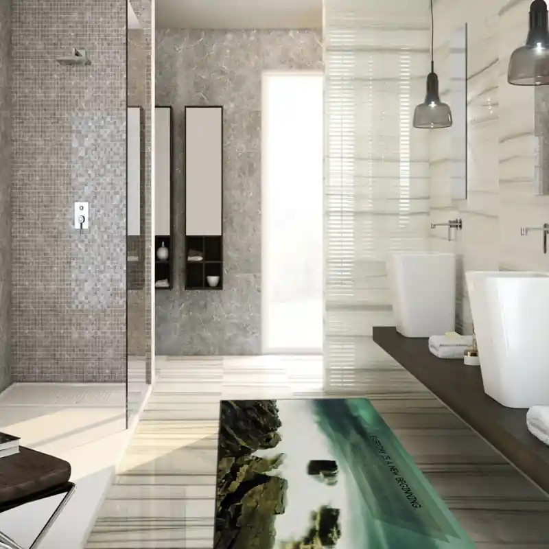 Tappeto Passatoia Salotto Cucina Bagno Lavabile Antiscivolo Stampa Digitale Aforismi - AFO0042