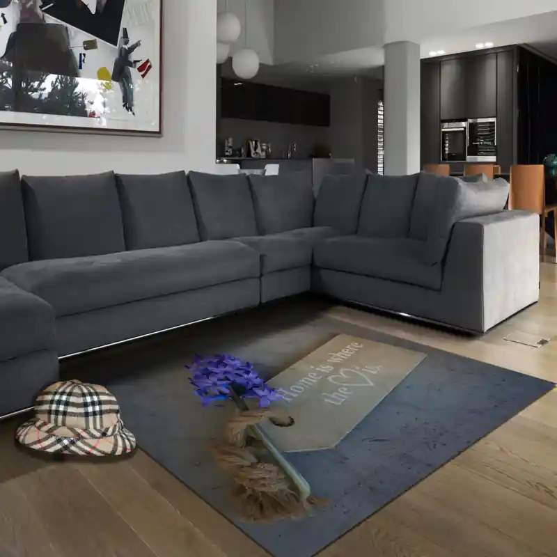 Tappeto Passatoia Salotto Cucina Bagno Lavabile Antiscivolo Stampa Digitale Aforismi- AFO0012