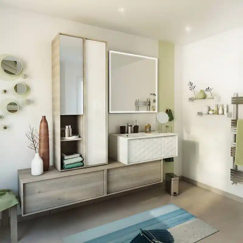 Tappeto Passatoia Salotto Cucina Bagno Lavabile Antiscivolo Stampa Digitale Navi - NAV0061