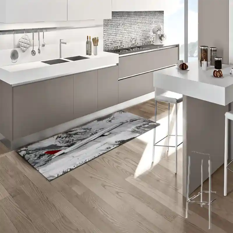 Tappeto Passatoia Salotto Cucina Bagno Lavabile Antiscivolo Stampa Digitale Aerei - AER0055