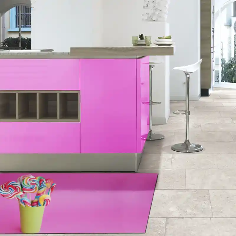 Tappeto Passatoia Salotto Cucina Bagno Lavabile Food Candy Caramelle Lecca Lecca Girella - FO0077