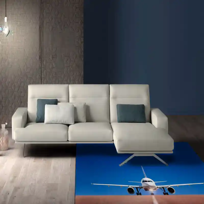Tappeto Passatoia Salotto Cucina Bagno Lavabile Antiscivolo Stampa Digitale Aerei - AER0020