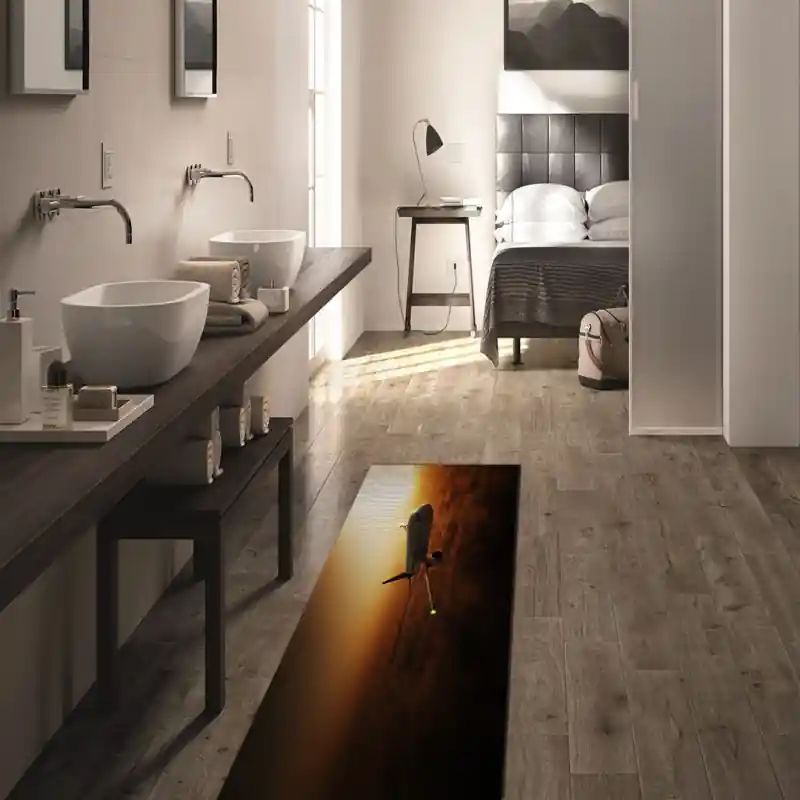 Tappeto Passatoia Salotto Cucina Bagno Lavabile Antiscivolo Stampa Digitale Aerei - AER0019