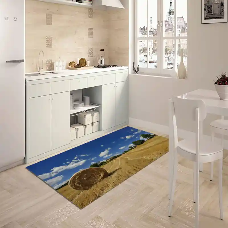 Tappeto Passatoia Salotto Cucina Bagno Lavabile Antiscivolo Stampa Digitale Agricoltura - AGR0003