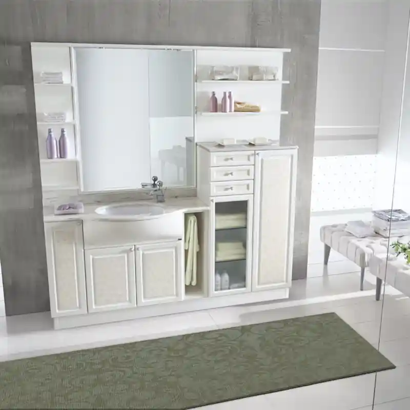 Tappeto Passatoia Salotto Cucina Bagno Lavabile Antiscivolo Moderno Disegni Verde - MOD5124