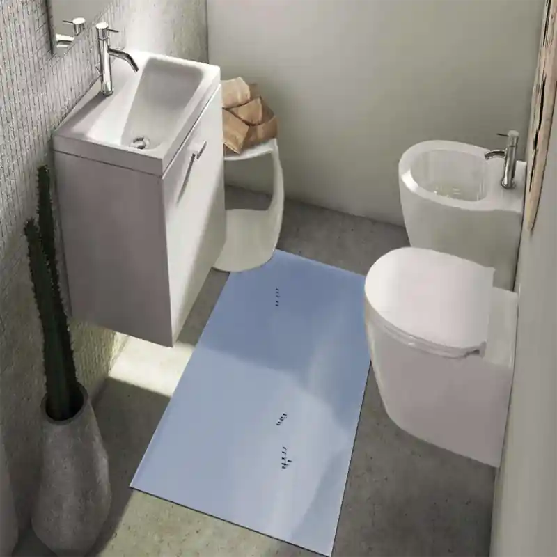 Tappeto Passatoia Salotto Cucina Bagno Lavabile Sport Invernali Ciaspolata Camminata Neve - SPO0013
