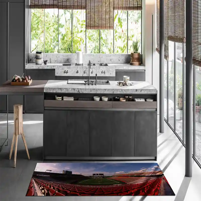 Tappeto Passatoia Salotto Cucina Bagno Lavabile Sport Campo Football Americano Palazzetto - SPO0011