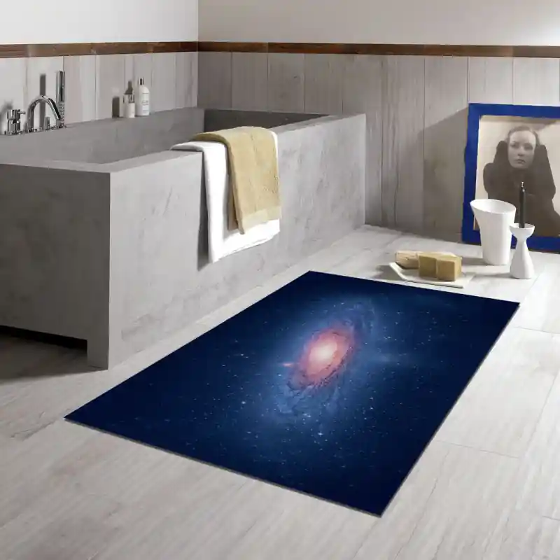 Tappeto Passatoia Salotto Cucina Bagno Lavabile Spazio Pianeti Galassia Stelle - SPA0010
