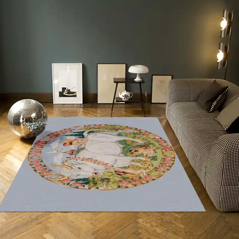 Tappeto Passatoia Salotto Cucina Bagno Lavabile Segno Zodiacale Toro Terra Aprile Maggio - TO0003