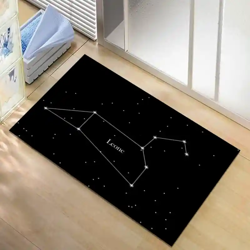 Tappeto Passatoia Salotto Cucina Bagno Lavabile Segno Zodiacale Leone Costellazione Fuoco - LEO0003