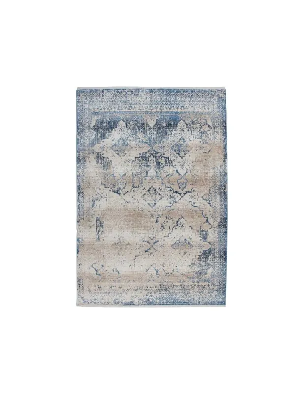 Tappeto Antigua 500 Crema Blu