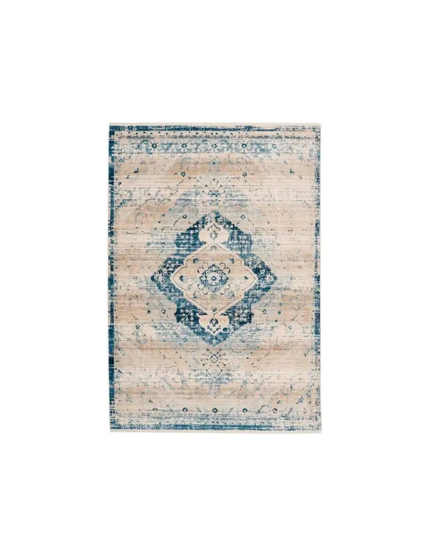 Tappeto Baroque 500 Crema Blu
